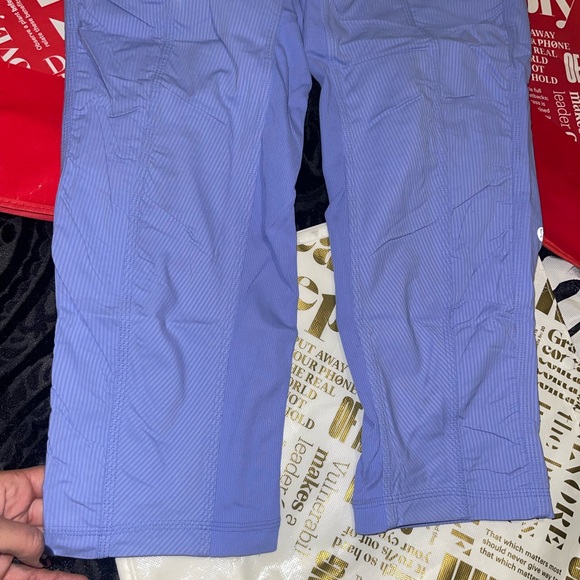 Lululemon Street To Studio Pants. Periwinkle/Lullaby. Sz 12 - Picture 4 of 15